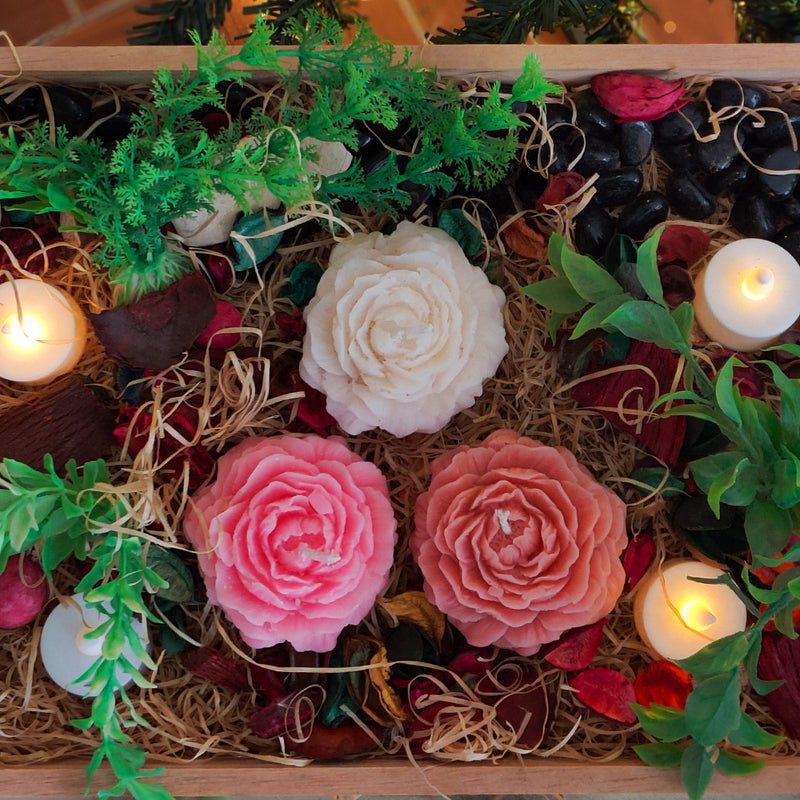 ROMANTIC ROSES: Set of 3