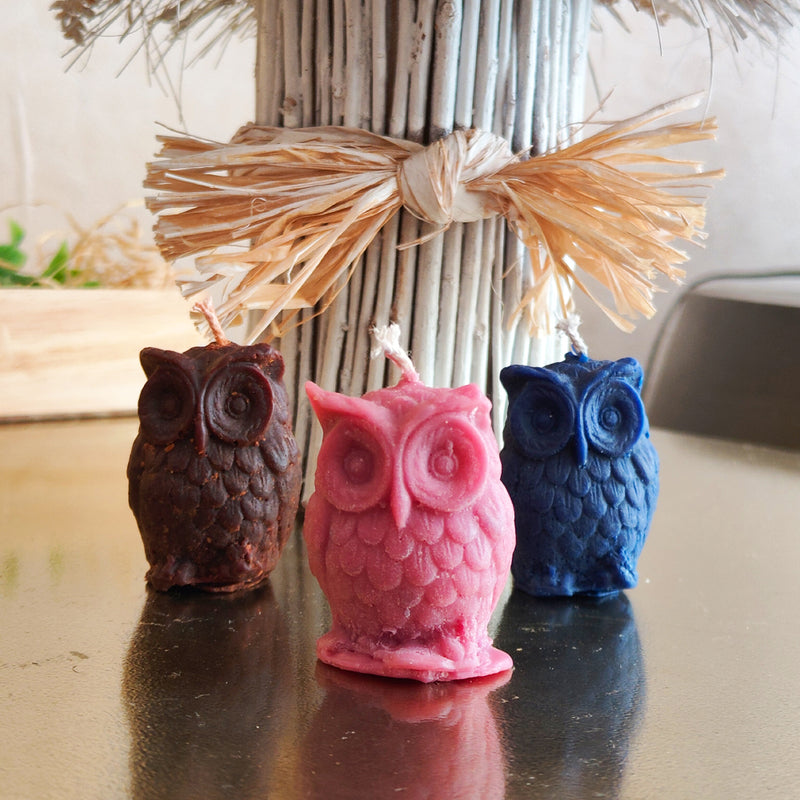 MIDNIGHT OWL TRIO: Set of 3