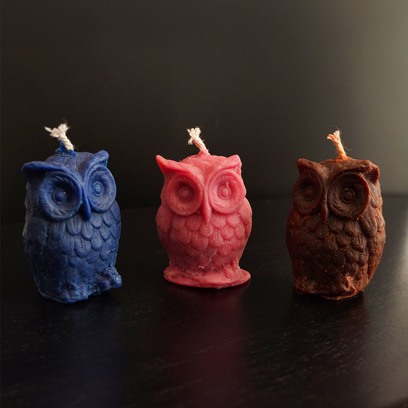 MIDNIGHT OWL TRIO: Set of 3